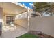 Covered patio with access to the interior at 2628 Starfish Ct, Las Vegas, NV 89128