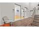 Indoor racquetball court with glass viewing area at 2628 Starfish Ct, Las Vegas, NV 89128