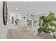 Upstairs hallway with access to bedrooms and office at 2628 Starfish Ct, Las Vegas, NV 89128