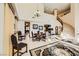 Bright living room with high ceilings and large windows at 373 Via Sonador, Henderson, NV 89012