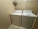 Laundry closet with washer and dryer included at 10550 W Alexander Rd # 2149, Las Vegas, NV 89129