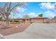 Beautiful single-story house featuring a well-manicured front yard and two-car garage at 3690 S Rosecrest Cir, Las Vegas, NV 89121