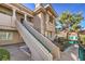 Exterior view of building with stairs and walkway at 354 Sunward Dr # 354, Henderson, NV 89014