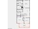 Second floor plan showing primary bedroom, bath, two additional bedrooms, loft, and covered balcony at 535 Preston Oak Ln, Las Vegas, NV 89138