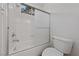 Bathroom with shower/tub combo and updated fixtures at 12253 Bluebird Canyon Pl, Las Vegas, NV 89138