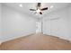 Well-lit bedroom with carpet and double door closet at 12253 Bluebird Canyon Pl, Las Vegas, NV 89138