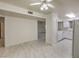 Spacious dining area with tile floors and access to kitchen at 2725 S Nellis Blvd # 1096, Las Vegas, NV 89121