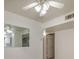 Light-filled hallway with mirror and access to other rooms at 2725 S Nellis Blvd # 1096, Las Vegas, NV 89121