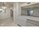 Kitchen with white cabinets and built-in dishwasher at 2725 S Nellis Blvd # 1096, Las Vegas, NV 89121