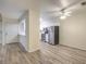 Kitchen with stainless steel appliances and light cabinetry at 2725 S Nellis Blvd # 2096, Las Vegas, NV 89121