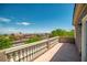 Enjoy the views from this large balcony overlooking the city at 716 Solitude Point Ave, Henderson, NV 89012