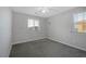 Bright bedroom with gray carpeting and double-door closet at 356 Espressivo St, Henderson, NV 89011