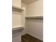 Well-organized closet with hanging rods and shelves at 9580 W Reno Ave # 114, Las Vegas, NV 89148