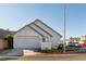 Single-story house with attached garage and landscaping at 2525 Kirkmichael Ln, Henderson, NV 89014