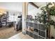 Bright entryway with tiled flooring and built-in storage at 3544 Sandcliff Ln, Las Vegas, NV 89121