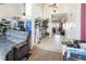 Spacious entryway with tile floor and open layout at 3544 Sandcliff Ln, Las Vegas, NV 89121