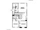 Floor plan of the home's second story at 10205 Starlit Canyon Ct, Las Vegas, NV 89141