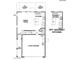 Floor plan of the home's first story at 10205 Starlit Canyon Ct, Las Vegas, NV 89141