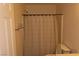 Clean bathroom with shower stall and toilet at 117 Logan Pond Way, North Las Vegas, NV 89084