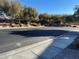 Landscaped community park with mature trees at 117 Logan Pond Way, North Las Vegas, NV 89084