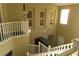 View of staircase leading to upper level and Gathering room at 117 Logan Pond Way, North Las Vegas, NV 89084