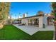 Spacious backyard with large sliding doors at 3012 Plaza De Rosa, Las Vegas, NV 89102