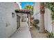 Private patio with access to kitchen at 3012 Plaza De Rosa, Las Vegas, NV 89102