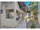 Private patio with access to kitchen at 3012 Plaza De Rosa, Las Vegas, NV 89102