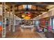 Community clubhouse lobby with high ceilings and wood beams at 10363 Vista Argento Ave, Las Vegas, NV 89166