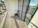 Private balcony with a chair and mountain views at 1904 Las Palmas Ln # 203, Laughlin, NV 89029