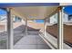 Covered patio offers shade and additional outdoor space at 4132 Spring Storm Ave, North Las Vegas, NV 89081
