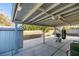 Covered patio, storage shed, and space for grilling at 4690 E Utah Ave, Las Vegas, NV 89104