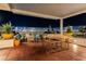 Rooftop patio with seating and city views at 150 Las Vegas Blvd # 814, Las Vegas, NV 89101