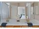Bathroom featuring a double vanity with white countertops and decorative elements at 175 Enloe St, Henderson, NV 89074
