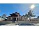 Exterior view of the community recreation center with well-maintained landscaping on a bright, sunny day at 2521 Sierra Luna Ave # 106, Las Vegas, NV 89106