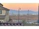 Las Vegas Strip view at sunset from property at 2609 Via Napoli, Henderson, NV 89044