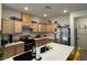 Open concept kitchen with ample counter space and cabinets at 2609 Via Napoli, Henderson, NV 89044