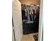 Large walk-in closet with ample shelving and hanging space at 2925 Wigwam Pkwy # 2021, Henderson, NV 89074