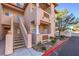 Exterior view of building showing stairs and entrance to a unit at 2925 Wigwam Pkwy # 2021, Henderson, NV 89074