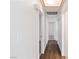 Clean and bright hallway with wood-look floors at 412 Vassar Ln, Las Vegas, NV 89107