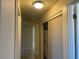 Hallway features tile floor and access to multiple rooms at 1812 Ryan Ave, Las Vegas, NV 89101