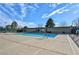 Community pool with adjacent building and ample surrounding space at 3768 Territory St, Las Vegas, NV 89121