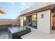 Private spa with access from the backyard at 4024 Desert Trace Ct, Las Vegas, NV 89129