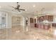 Spacious kitchen with large island and custom cabinetry at 62 Golf Estates Dr, Las Vegas, NV 89141