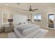 Spacious main bedroom with large windows and balcony access at 62 Golf Estates Dr, Las Vegas, NV 89141