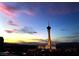 Spectacular sunset view over Las Vegas Strip at 322 Karen Ave # 2007, Las Vegas, NV 89109