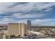 Cityscape view of Las Vegas from above at 322 Karen Ave # 2007, Las Vegas, NV 89109