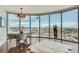 Elegant dining area offering stunning city views at 322 Karen Ave # 2007, Las Vegas, NV 89109