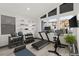 Modern home gym features various equipment and plenty of space at 31 Vista Outlook St, Henderson, NV 89011