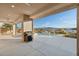 Outdoor kitchen area with built-in grill at 31 Vista Outlook St, Henderson, NV 89011